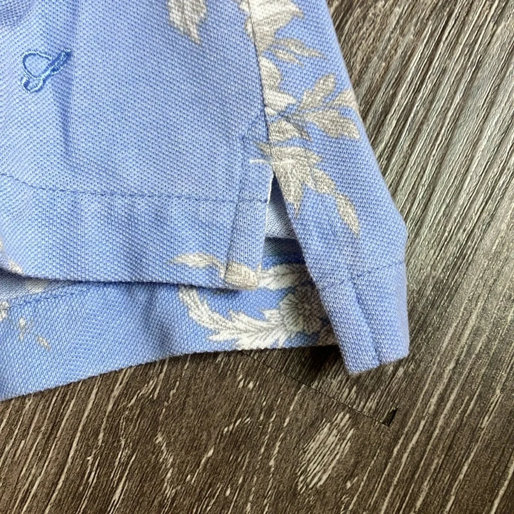 Stenstroms blue floral polo shirt - Picture 12 of 17